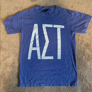 Alpha sigma tau letters tshirt